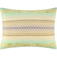 thumbnail image 2 of Greenland Home Fashions Aurora Vintage Boho Quilted Pillow Sham, Blue, Standard, 2 of 4