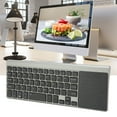 thumbnail image 4 of Clavier Sans Fil, Sensible Touchpad Plug And Play Clavier Tactile Portable 2.4GHZ Connexion Sans Fil pour Ordinateur pour Boîte de Télévision pour Ordinateur Portable, 4 of 8