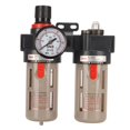 thumbnail image 1 of Compressed Air Filter, Compressed Air Filter Regulator   G3/8 Aluminum Alloy  For Industrial, 1 of 8