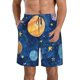 thumbnail image 1 of Balery Planets And Stars1 Traje de Baño Estilo Hawaiano para Hombre, Shorts de Secado Rápido con Bolsillos-Medium, 1 of 6