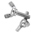 thumbnail image 1 of Tornillo de Mariposa, 5pcs 8 Tipos M5 Juego de Surtido de Tuercas de Mariposa, Tornillos de Mariposa de Acero inoxidable 304 PERNOS MAQUINA DE PERNO DE MARIPOSA, Tuercas de, 1 of 7