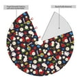 thumbnail image 2 of Sikiie Rose Rabbit 30-48 inches {designName} Print Christmas Tree Skirt Snowman Xmas Tree Skirt with Edge Christmas Decorations for Holiday Party36", 2 of 7
