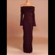 thumbnail image 5 of Vestido Tipo Suéter Ajustado con Hombros Descubiertos para Mujer, Vestido Formal de Larga, Elegante, para Fiesta en Club o Discoteca. Marrón Rojizo M, 5 of 7