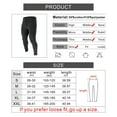 thumbnail image 6 of BROKIG Mens Slim Fit Pants Zip Gym Joggers Sports Athletic Trousers Workout Sweatpants Casual Track Pants with Pockets (Small, Black), 6 of 8