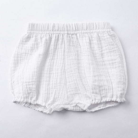 AherBiu Toddler Baby Shorts for Girls Boys Newborn Infant Summer Shorts Cotton Casual Shorts Solid Color 6 Months- 4 Years