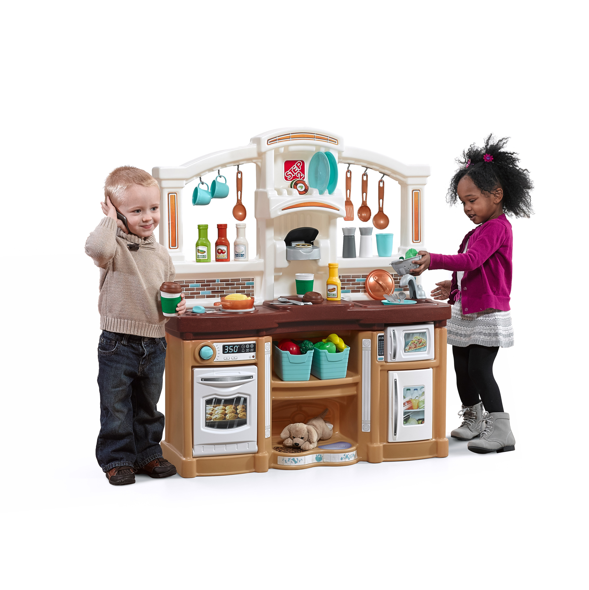 Step2 Lifestyle Custom Kitchen Playset with 20 Accessories photo 2