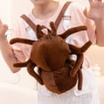 thumbnail image 4 of Spider Plush Backpack Stuffed Soft Animal Dolls Cartoon Insect Backpack Decorative Bag Adjustable Shoulder Strap Bag, 4 of 7