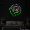 thumbnail image 3 of Glowneon Cute Broccoli Neon Sign, Broccoli Baby Led Sign, Nursery Room Decor, Kid Room Decor, 3 of 5