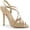 Nude Patent, variant on Women's Pleaser Amuse 13 Strappy Sandal
