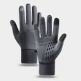 thumbnail image 1 of Guantes deportivos con pantalla táctil para hombre, de algodón, impermeables, para exteriores, antideslizantes, para montar a caballo, antideslizantes, resistentes al viento, 1 of 5