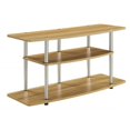 thumbnail image 1 of 3 Tier Wide TV Stand - Light Oak, 1 of 1