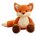 thumbnail image 1 of Muñeca de peluche con forma de zorro corriendo, 50 cm, suave, de dibujos animados, 1 of 2
