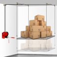 thumbnail image 1 of Overhead Garage Storage Lift Hoist, Heavy-duty Ceiling Mounted Garage Storage Lift System for Organization - Supports 8-16ft Ceilings, 1 of 5