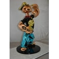 thumbnail image 3 of Popeye with Black shirt Resin Statue Size: 18" x 16" x 31"H, 3 of 9