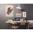 thumbnail image 2 of Portland, Maine, Lobster, Woodblock, Contour, (12x18 Wrapped Canvas, Wall Decor, Artwork), 2 of 5