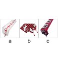 thumbnail image 4 of kurtrusly Christmas Table Runner Cotton Linen Embroidered Tablecloth Xmas Home Decoration, Snowman, 4 of 7