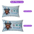 thumbnail image 5 of Just a Certified Nursing Assistant Cna Who Loves Her Rottweiler Quilt Pillowcase Rottie Dog Lover Gifts Idea Throw Pillow Cover Bed Home Decor - 00003, 5 of 5