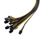 thumbnail image 4 of 60cm 18awg Gpu Pcie 6pin macho a 8pin (6 + 2) cable de alimentación macho 12 piezas Afortunado Sencillez, 4 of 4