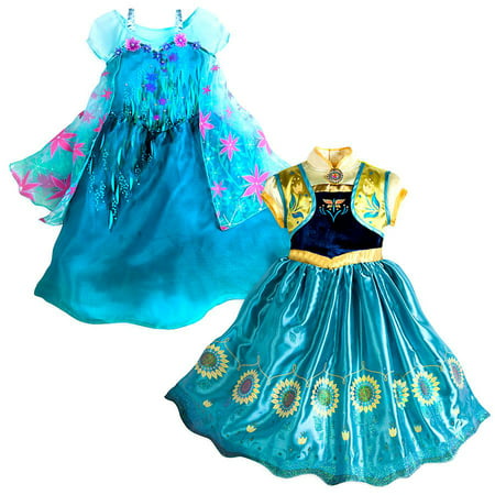 Disney Frozen Frozen Fever 2 in 1 Costume Set [Size