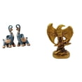 thumbnail image 1 of Figura de elefante,Figuras de elefantes,estatuas,adornos de animales,Escultura coleccionable para dormitorio,decoración del hogar,regalo.,Escultura,Estatua de resina,figura decorativa para el, 1 of 8