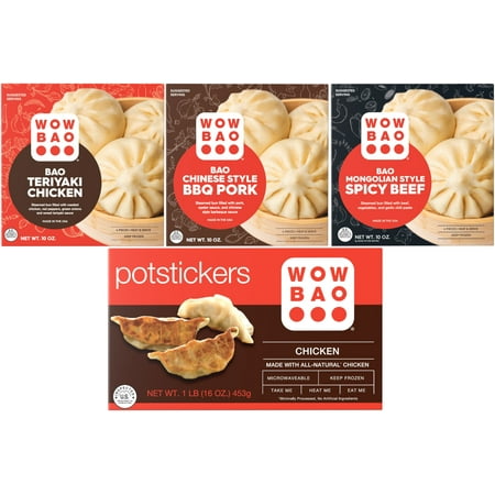 Wow Bao® Best Seller Box  10.08 oz - 16 oz  4 Pack (Frozen)