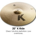 thumbnail image 6 of Zildjian K Zildjian Cymbal Pack with Hi-Hats, Crashes, and Ride, 6 of 11