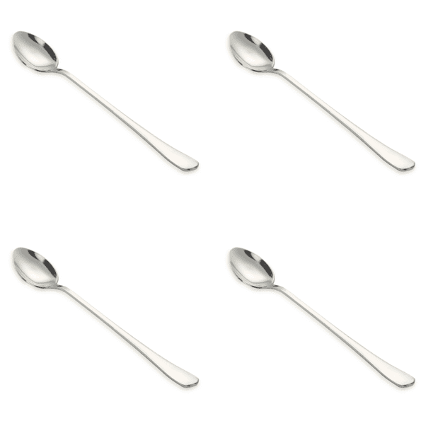 Cuchas de té de té de té de hielo de mango largo de acero inoxidable