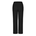 thumbnail image 5 of ZACPNCV Womens Loose Wide Leg Pants Schneier Wide Leg Pants For Women Black, 5 of 7