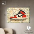 thumbnail image 5 of Mosaic Sneaker Canvas Mancave Art by Art Remedy, Gallery Wrapped, 54 x 36, 5 of 7