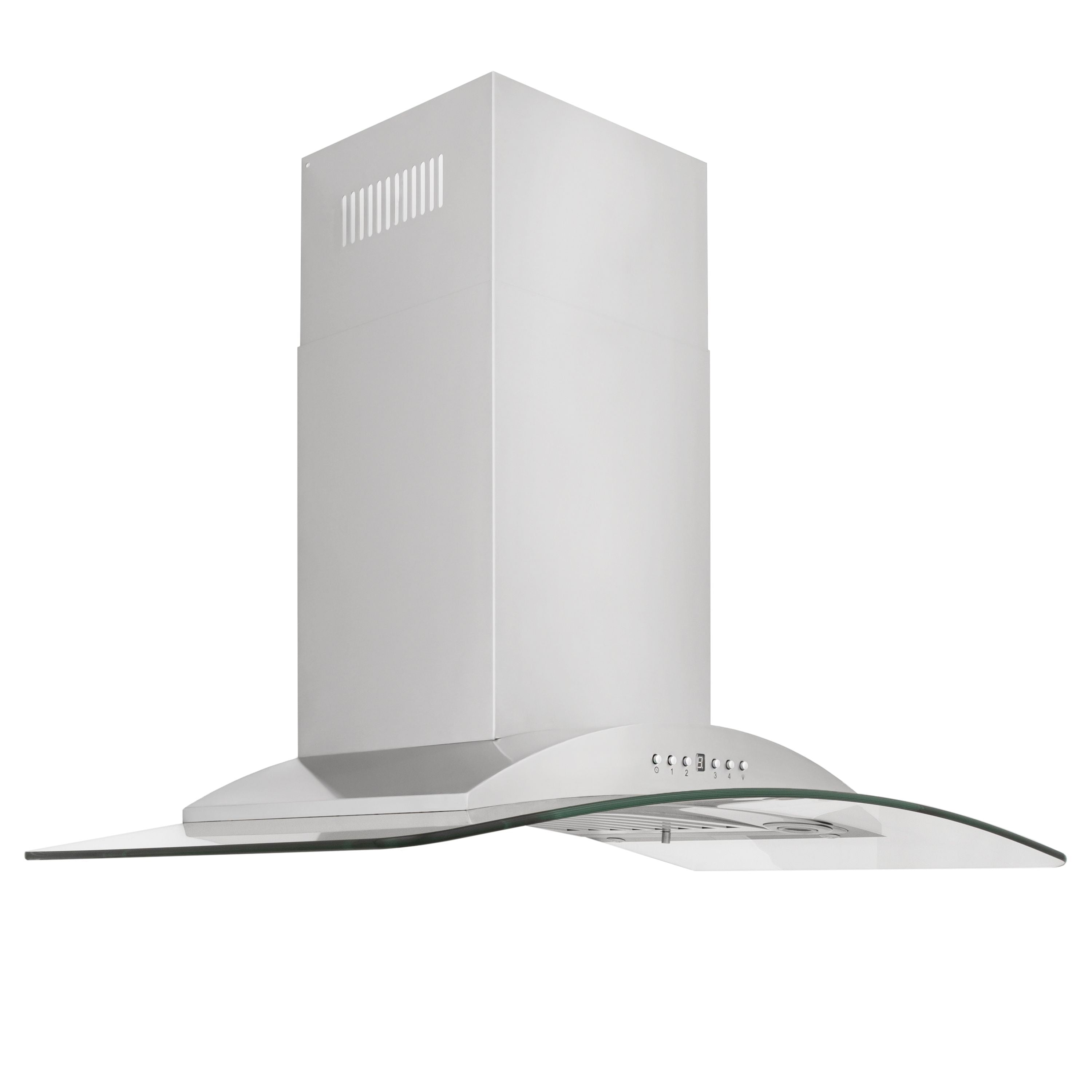 ZLINE 30 in. Wall Mount Range Hood in Stainless Steel & Glass (KN30