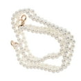 thumbnail image 6 of OUNONA White Detachable Bag Chain with Buckles for Handbag Strap and Adjustable Crossbody Strap, 6 of 6