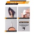 thumbnail image 4 of Ganchos adhesivos de pared ApeBest, paquete de 50 ganchos pequeños transparentes, 4 of 6