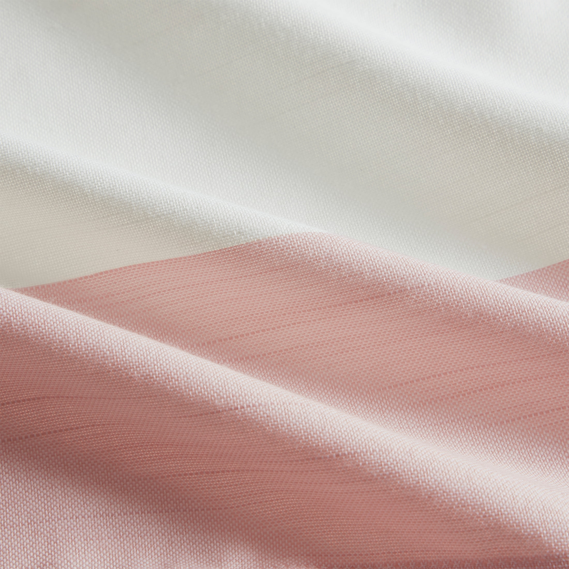 My Texas House Rose Pink Tassel Fabric Shower Curtain, 72" x 72"