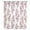 Red, variant on Blue Botanical Sheer Curtains 96 Inches Long, Pastoral Elegant Spring Floral Light Filering Curtains, Privacy Drapes Simi Floor to Veiling Curtain for Living Room Bedroom Large Window Treatment