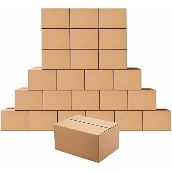 Cardboard Boxes 8 x 6 x 4 inches Small Shipping Boxes, 25 Pack