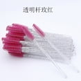 thumbnail image 1 of Ruixianghui Crystal Rod disposable eye eyelash brush solid spiral eyebrow brush eyelash comb makeup tools wholesale, 1 of 7