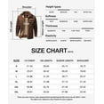 thumbnail image 5 of SPEEDRUN Mens Casual Button Down Plaid Jackets for Outdoor Long Sleeve Casual Coat, 5 of 5