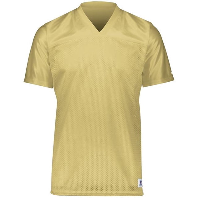 Adult Solid Flag Football Jersey, Georgia Tech Gold - Extra Large