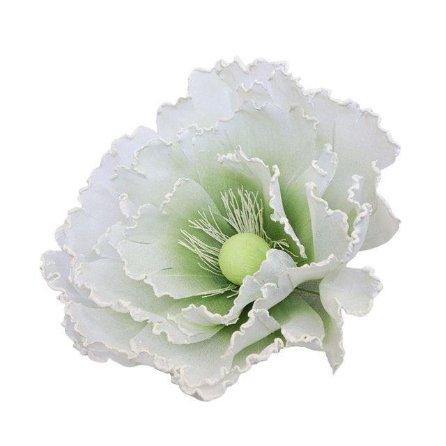 Cabeza de flor Artificial, flor falsa, decoración de pared romántica, cabeza Floral moderna para manualidades DIY, decoración de ventana de ducha verde 50cm