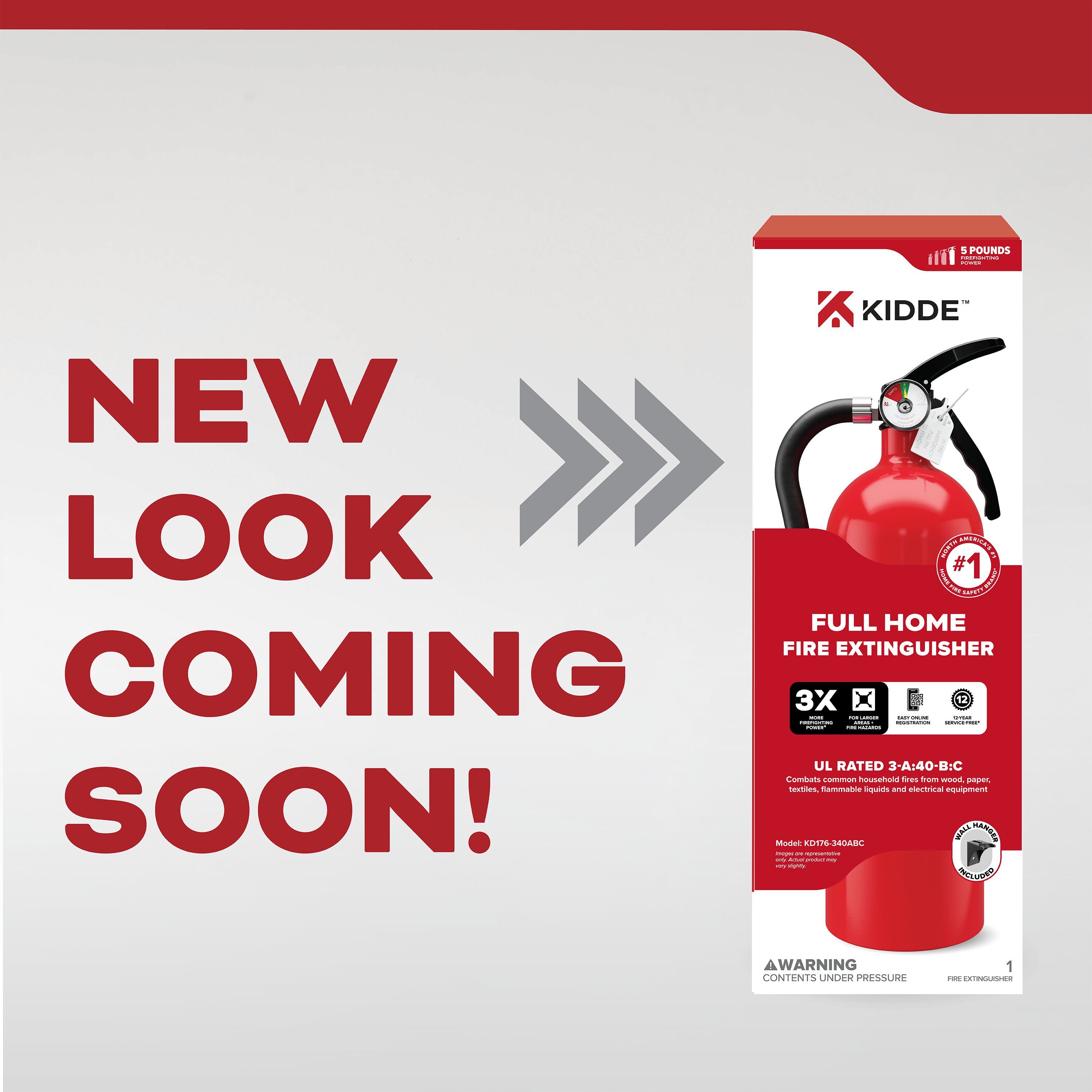 Kidde Multipurpose Fire Extinguisher 5.5 Lb ABC photo 4