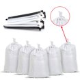 thumbnail image 3 of Correa De La Bolsa 10 correas de amarre para bolsa de control de inundaciones, correa de sujeción para bolsa de saco resistente (blanco) Likrtyny Para Estrenar, 3 of 7