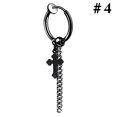 thumbnail image 3 of Non Piercing Earring Unisex Fashion Clip on Earring Dangle Hoop Earring, 3 of 10