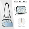 thumbnail image 4 of FORMRS Mini Crossbody Bag for Women Adjustable Rope Shoulder Casual Phone Purse, Forget Me Not, 4 of 7