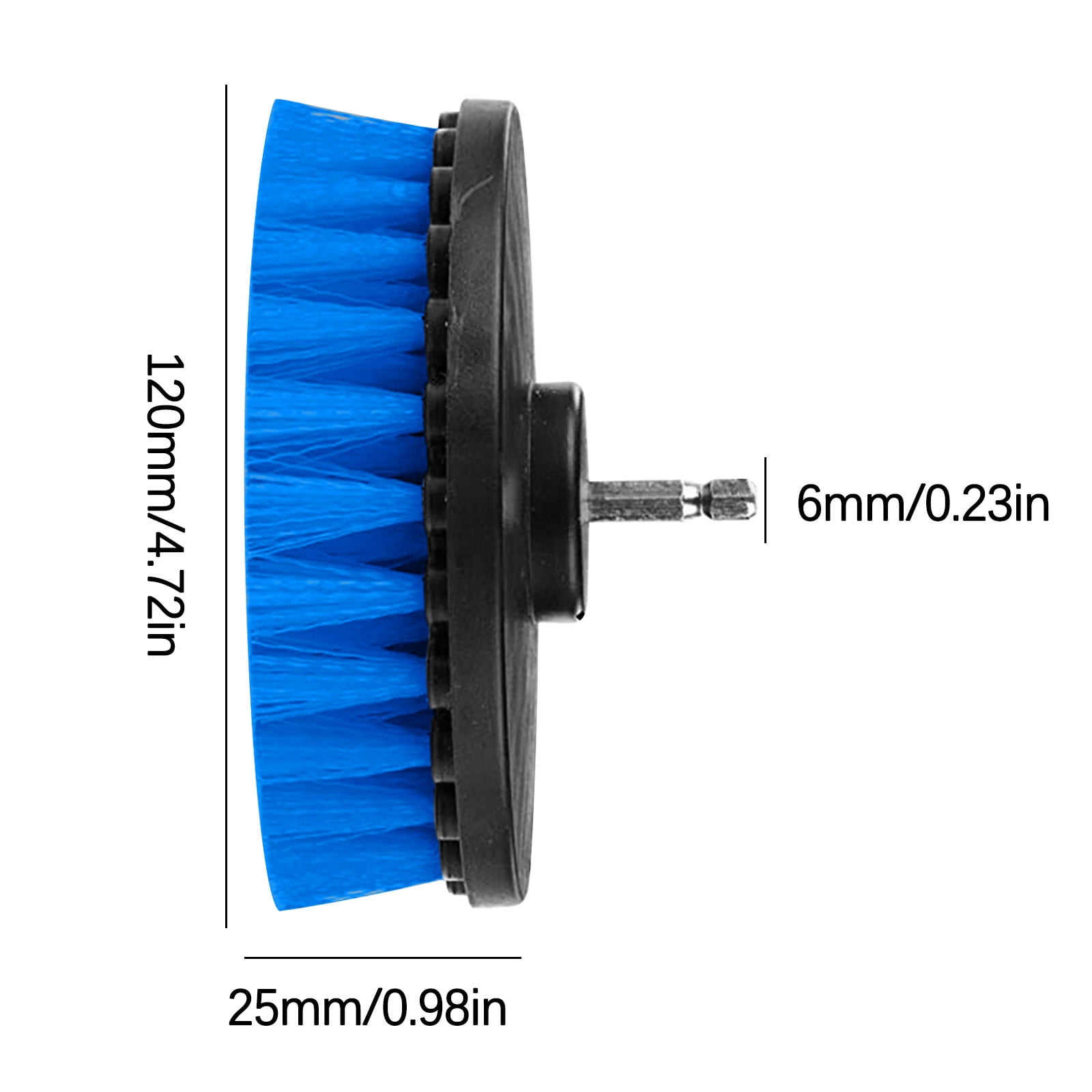 OAVQHLG3B Drill Brush Attachment , All Purpose Power Clean Scrubber
