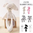 thumbnail image 3 of Lindo conejo de peluche suave de juguete Muñeca de conejo británica Almohada Muñeca para niños Muñeca, 3 of 7