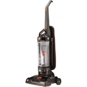 Hoover Single Motor Bagless Lightweight Upright Vacuum Cleaner 13-1/2" Cleaning Width, 12" Amps, Comfort Hand Grip, Black & Orange