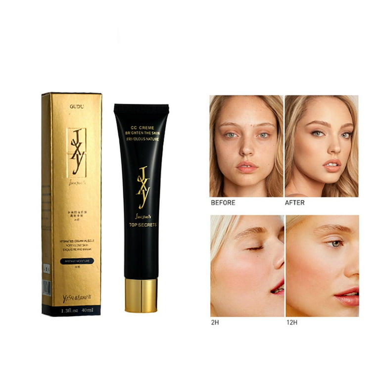 ZIZOCWA White Concealer for Under Eyes Small Black Tube