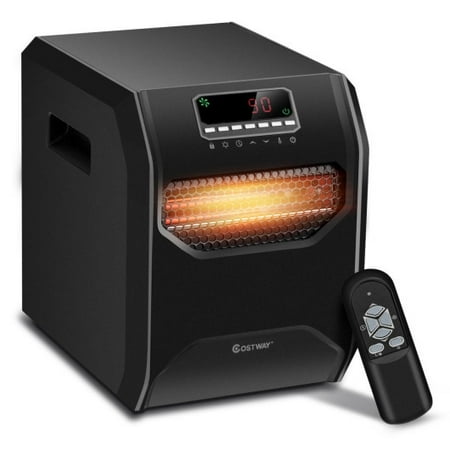 

12 H Timer LED Remote Control Portable Electric Space Heater