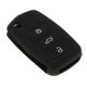 thumbnail image 1 of 2x Funda de silicona para llave de coche 3 botones Funda de llave de coche para Zulema Cubierta protectora de silicona clave, 1 of 7