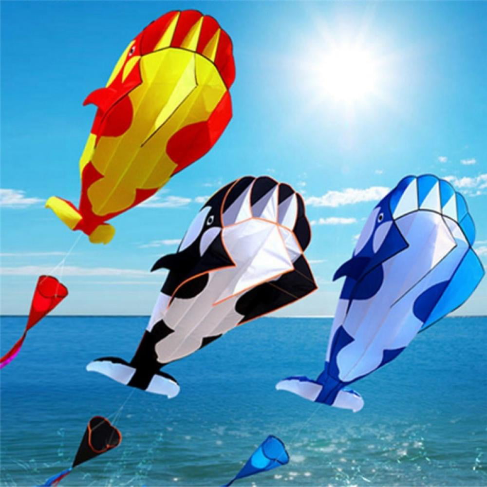 Free shipping 2m NEW QRANGE Fish Power Kite outdoor fun sports Beginners Toys 